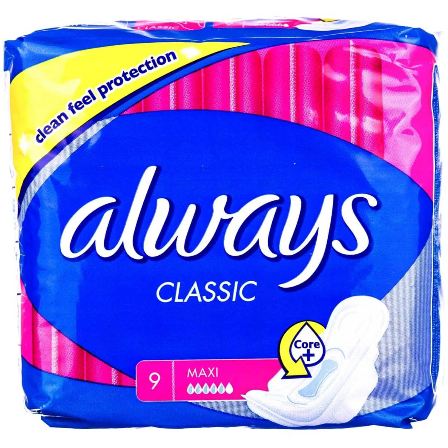 Прокладки гігієнічні Always (Олвейс) Classic Maxi, 9 шт.
