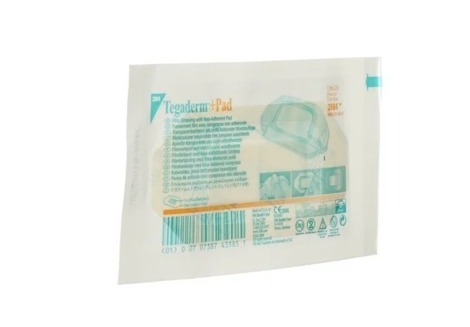 Пов’язка плівкова Tegaderm +Pad (Тегадерм+Пед) з подушечкою 6х10 см, 1 шт.