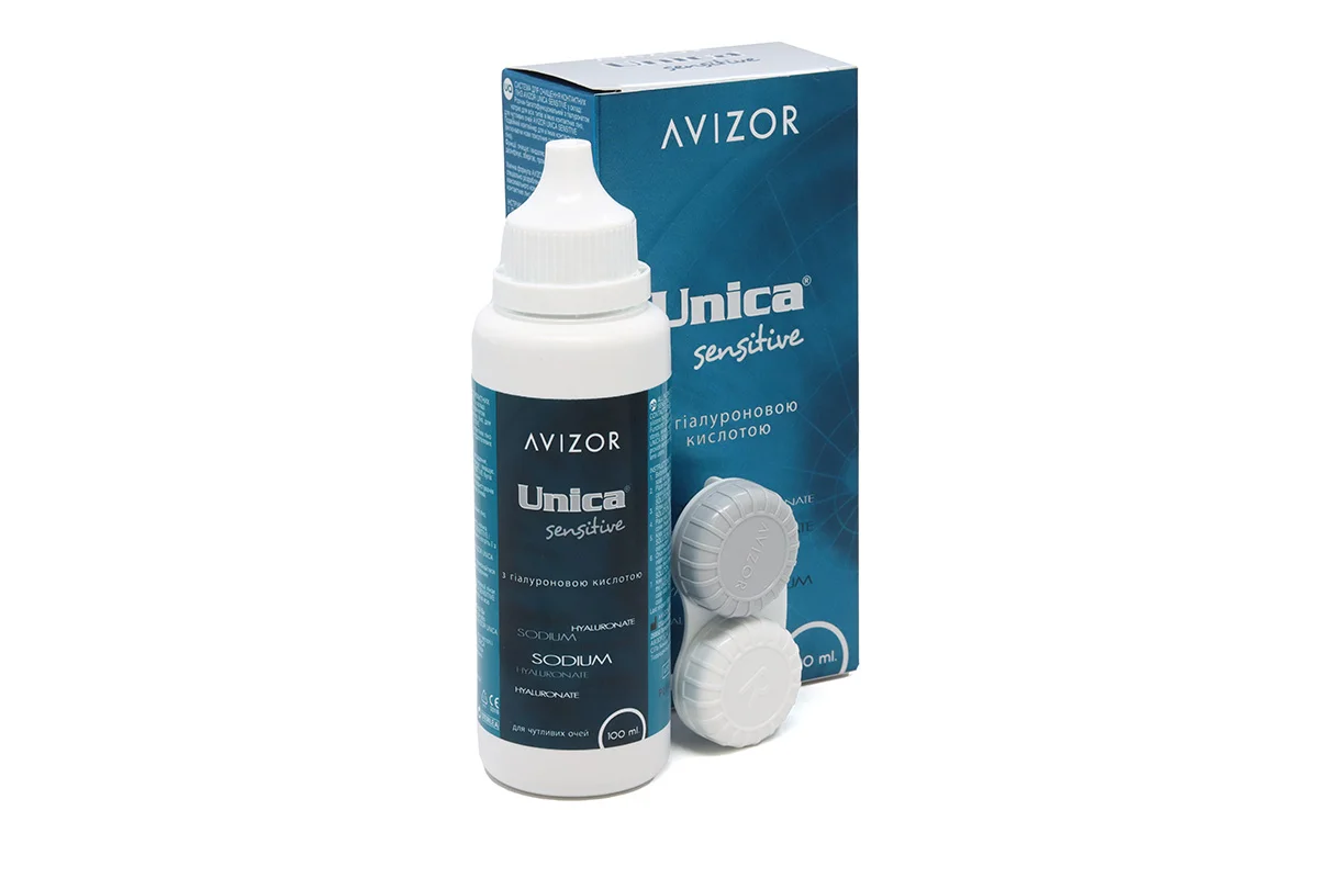 Розчин для контактних лінз Avizor (Авізор) Unica Sensitive, 100 мл
