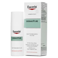 Матуючий флюїд Eucerin (Юцерин) DermoPure для проблемної шкіри, 50 мл