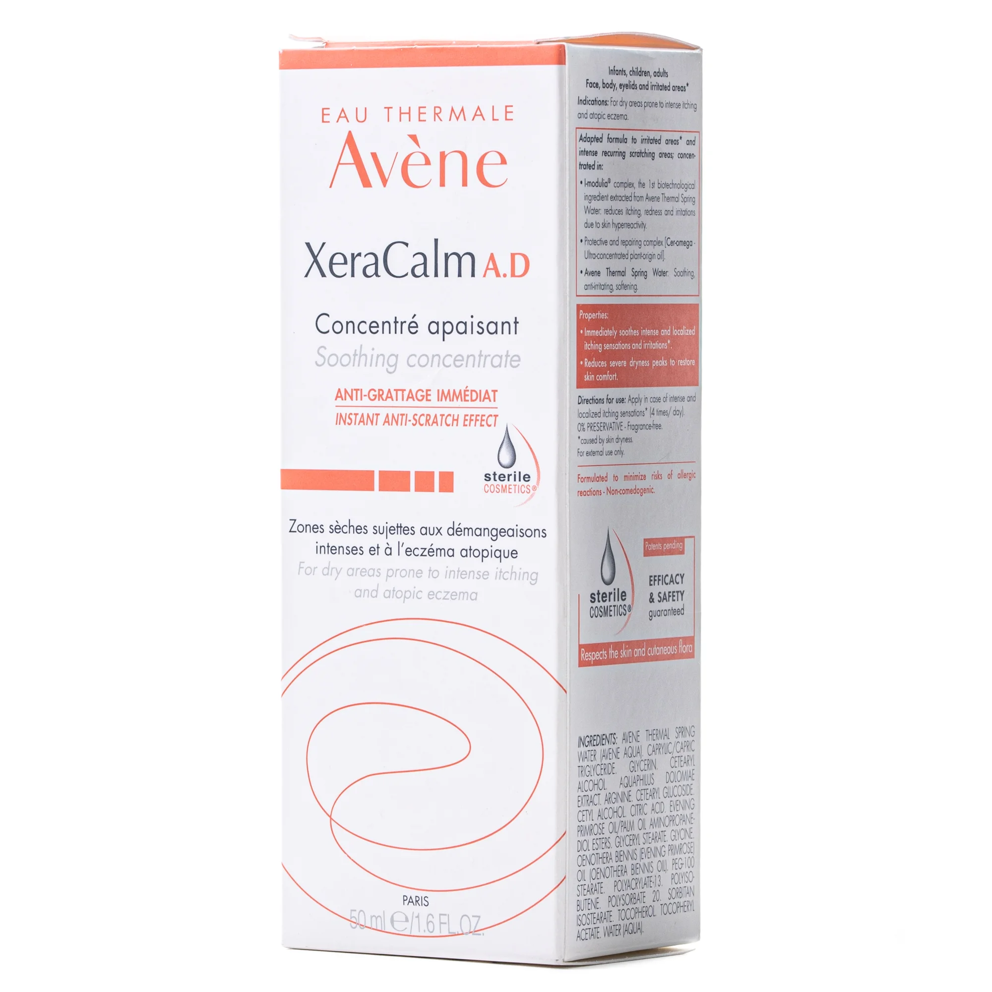 Концентрат для обличчя та тіла Avene (Авен) XeraCalm A.D, 50 мл