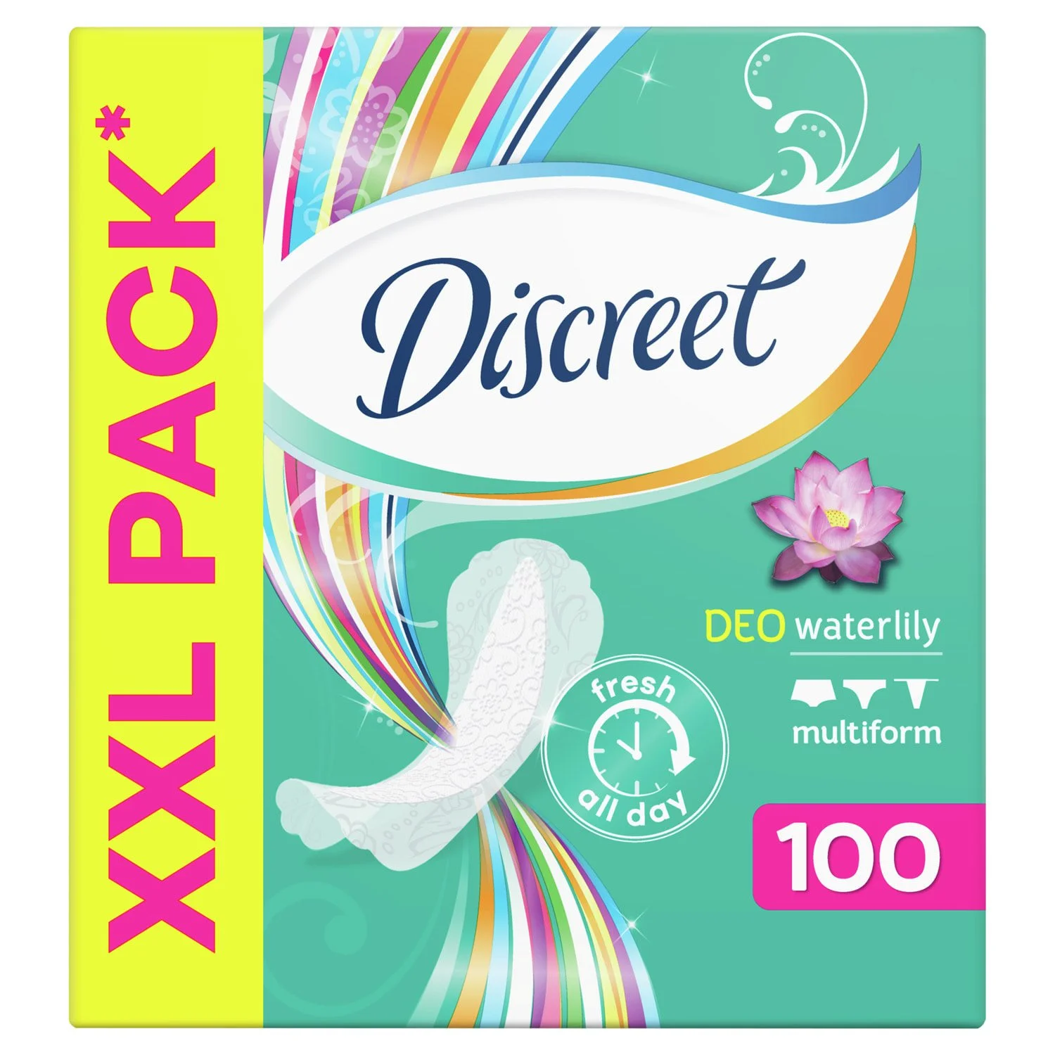 Прокладки щоденні Discreet (Діскріт) Deo Water Lily, 100 шт.