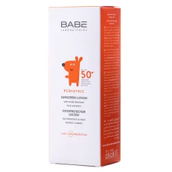 Лосьйон для обличчя та тіла Бабе Педіатрік (Babe Laboratorios) для дітей сонцезахний СПФ50+, 100 мл