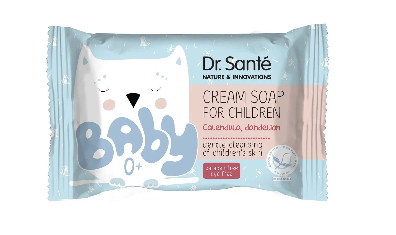 Дитяче крем-мило Dr. Sante (Доктор Санте) Бебі Календула і Кульбаба, 90 г