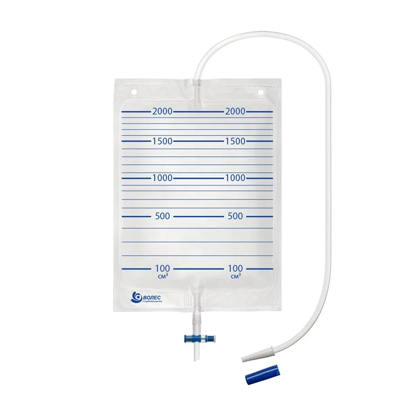 Сечоприймач Волес з Т-краном стерильний, 2 л