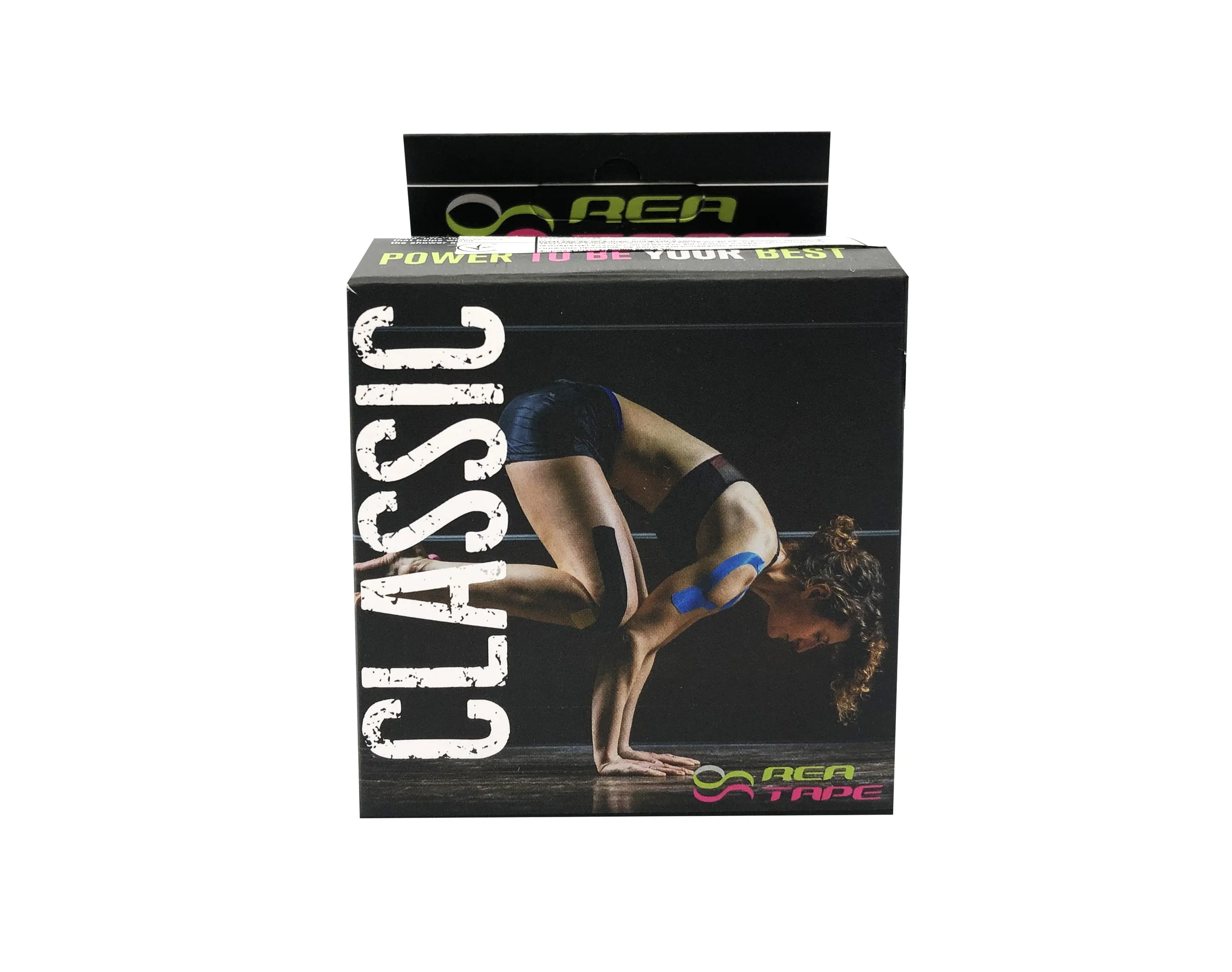 Тейп кінезіологічний Rea Tape Classic чорний 5 м х 5 см, 1 шт.