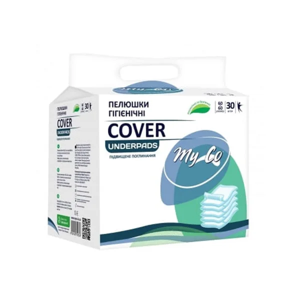 Пелюшки гігієнічні MyCo (Муко) Cover 60х60см, 30 шт.