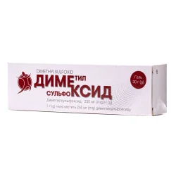 Диметилсульфоксид гель по 250 мг/г, 30 г