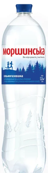 Вода Моршинська сильногазована, 1,5 л