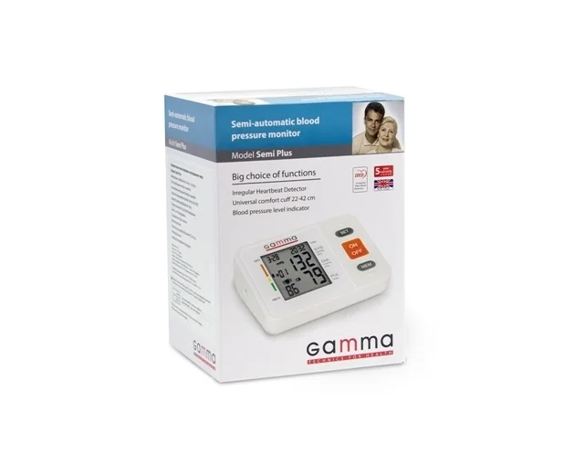 Напівавтоматичний тонометр Gamma (Гамма) Semi Plus, 1 шт.