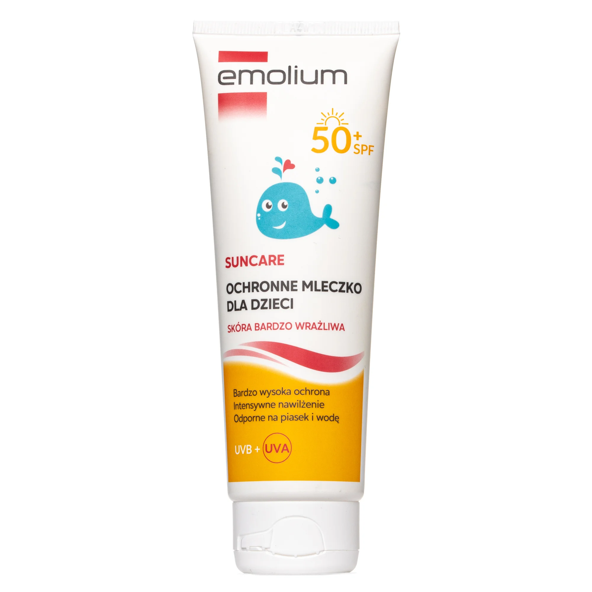 Сонцезахисне молочко для тіла Emolium (Емоліум) для дітей SPF50, 125 мл