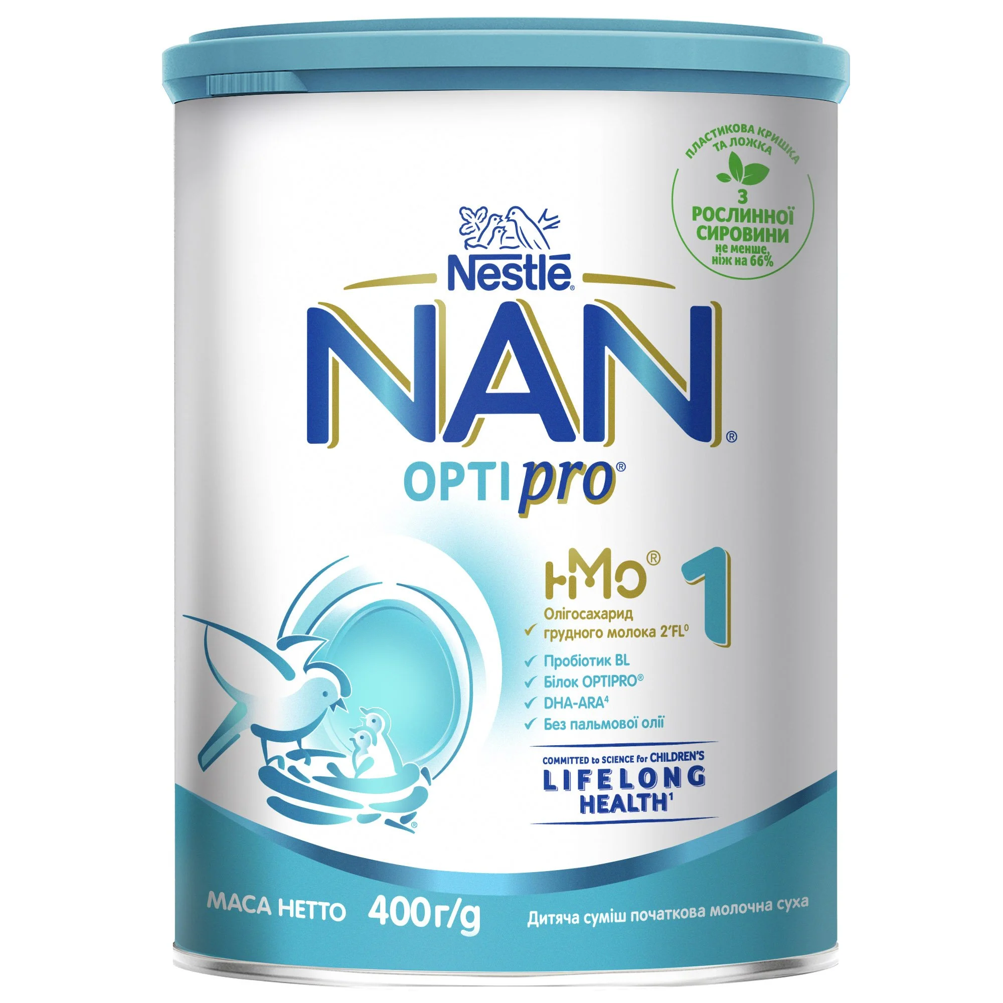 Суха молочна суміш для дитей Нестле НАН (Nestle NAN) 1, 400 г