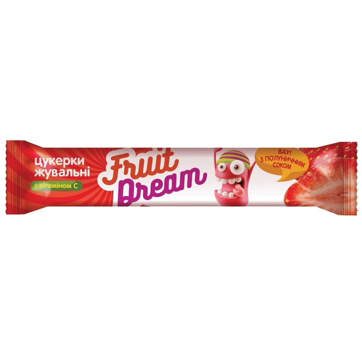 Цукерки Fruit Dream (Фрут Дрім) жувальні з вітаміном С, 15 г