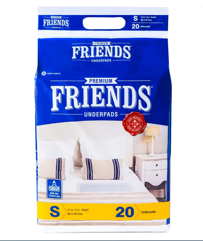 Пелюшки для немовлят Friends (Френдс) Premium S 40х60см, 20 шт.