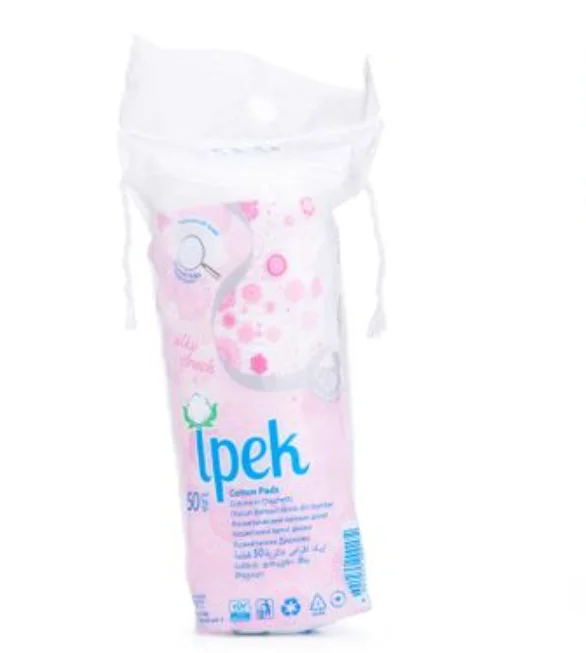 Ватні диски IPEK косметичні, 50 шт.