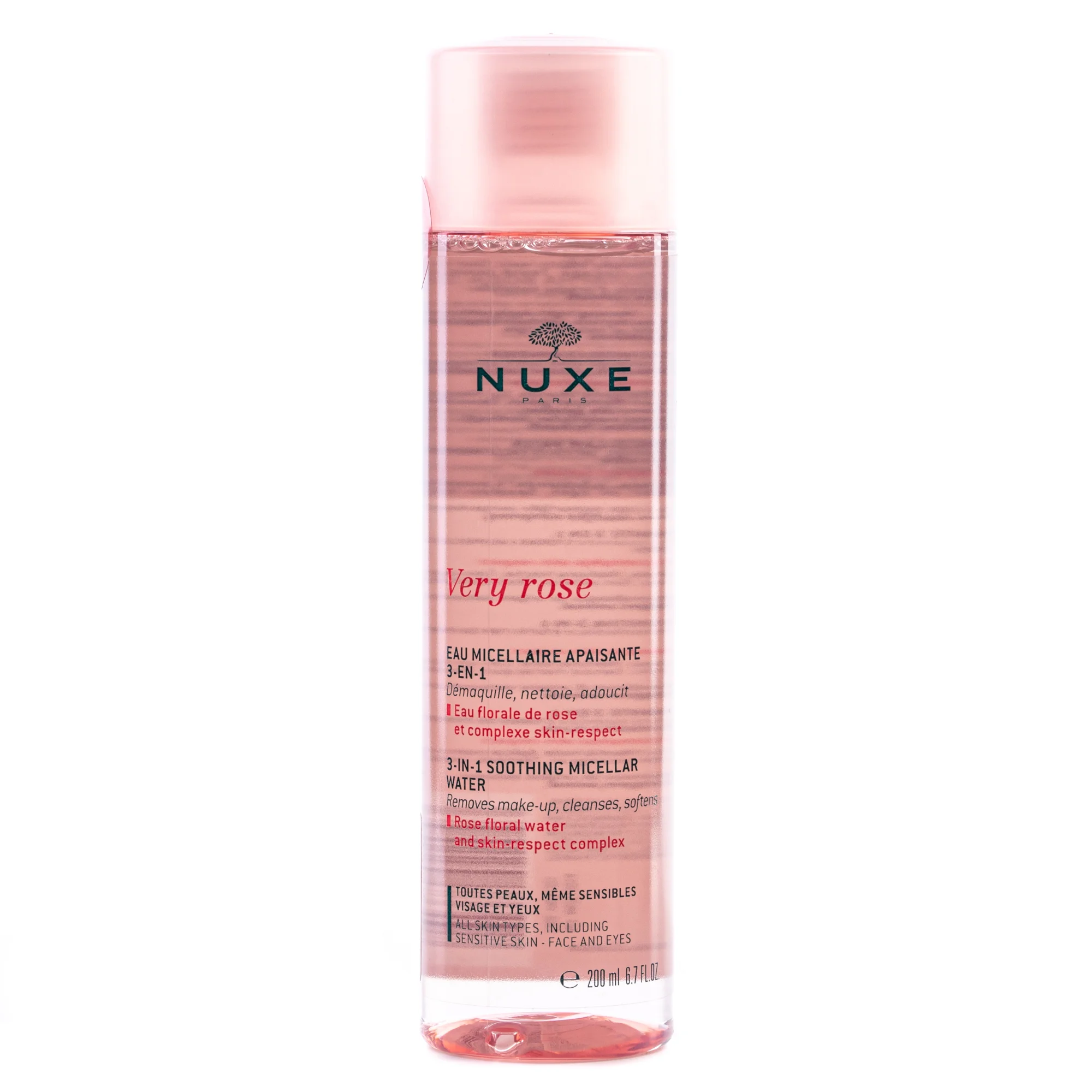 Міцелярна вода Nuxe (Нюкс) Very Rose 3-в-1, 200 мл