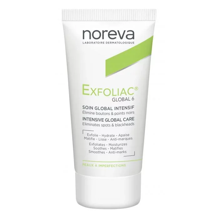 Гель для обличчя Exfoliac (Ексфоліак) Global 6 для проблемної шкіри, 30 мл