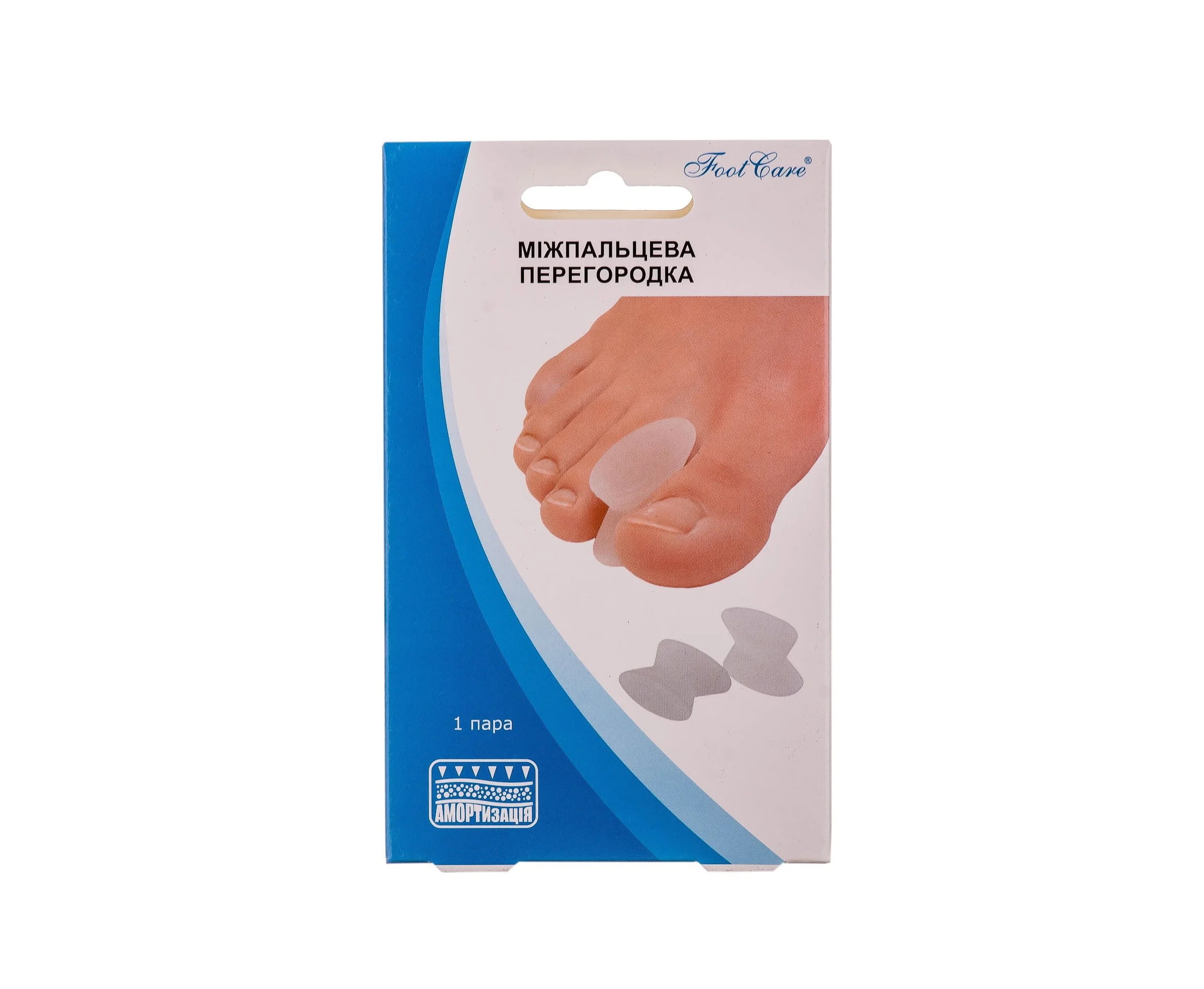 Перегородка гелева міжпальцева Foot Care розмір С, 1 пара