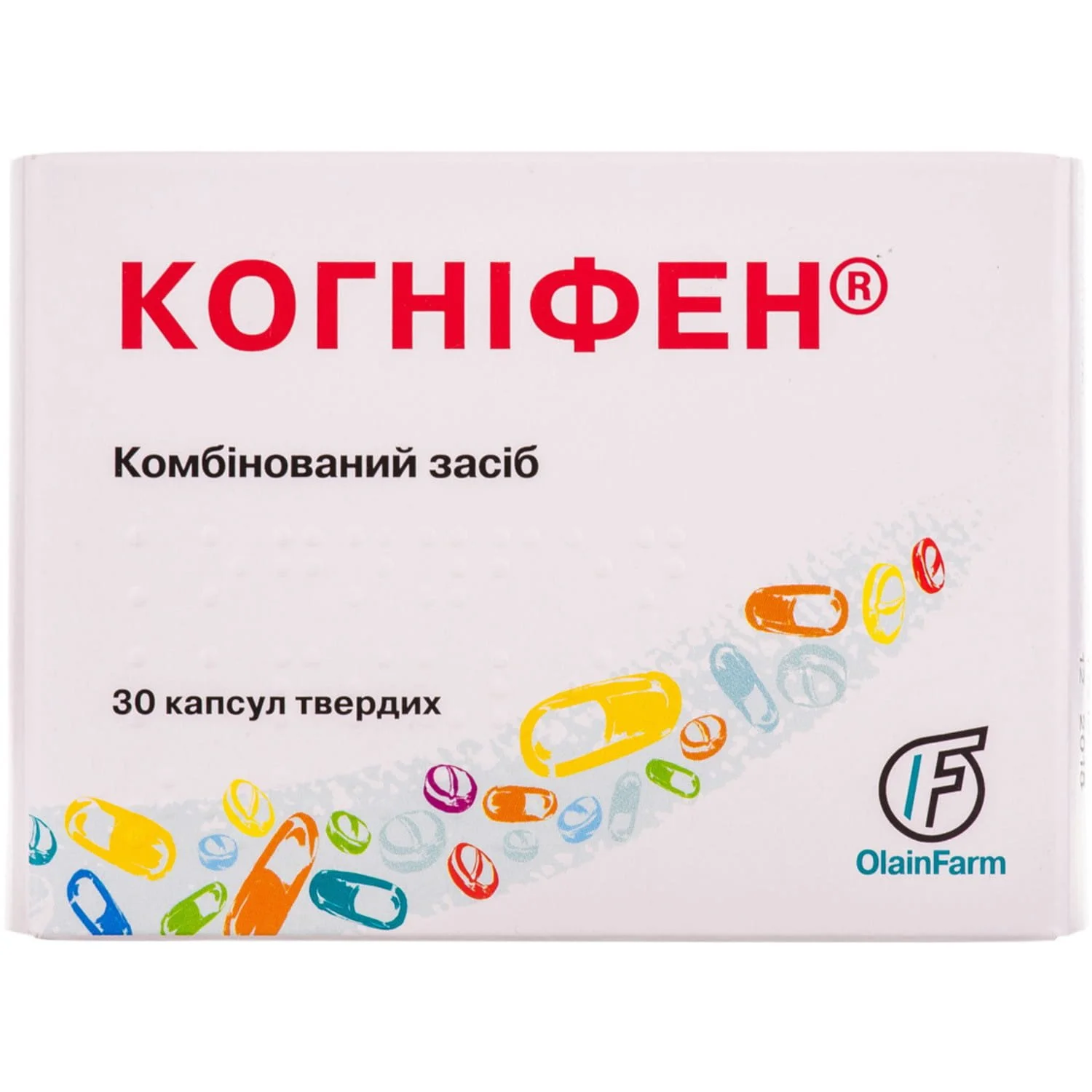 Когніфен капсули по 300 мг/5 мг, 30 шт.