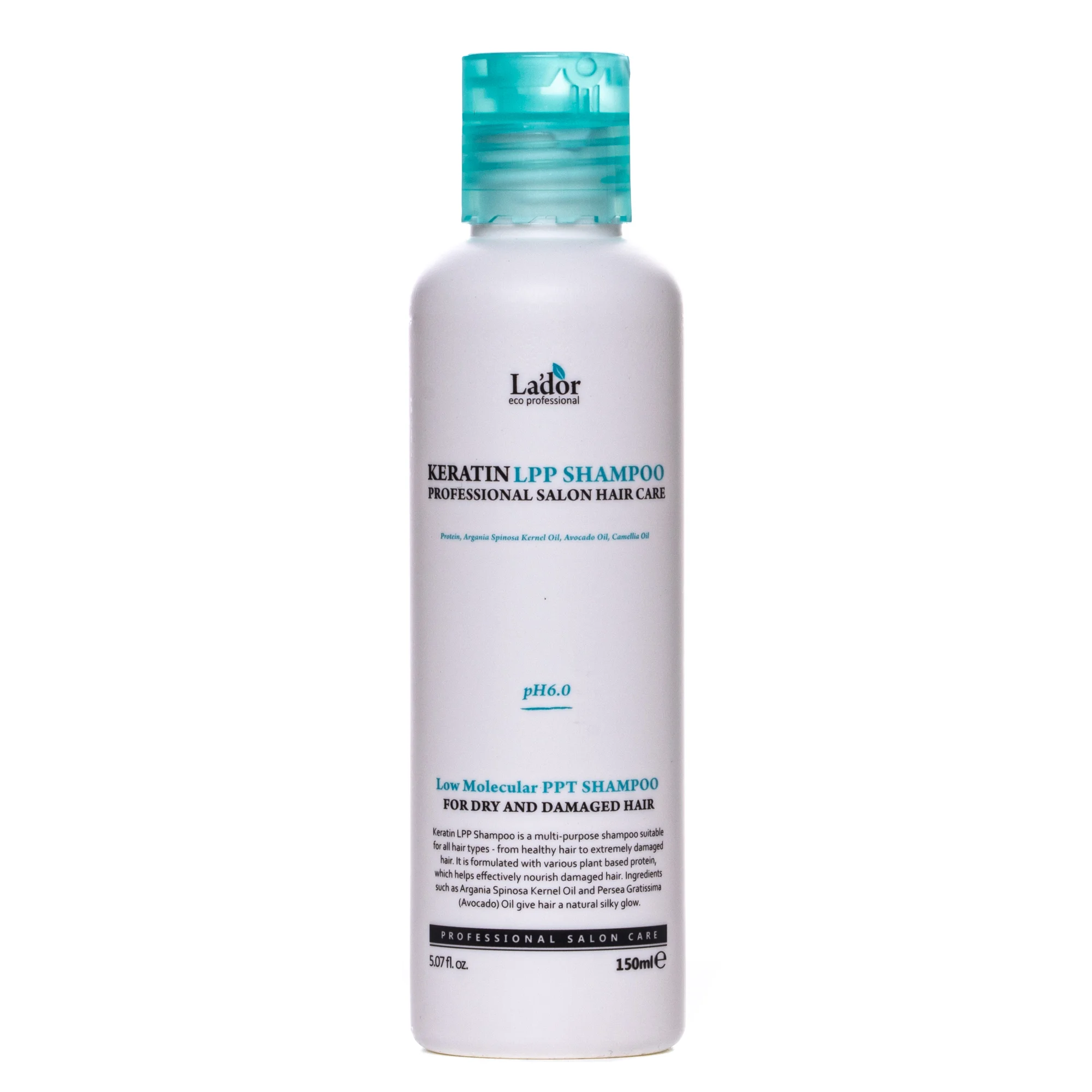 Шампунь La’dor (Лядор) Keratin LPP кератиновий безсульфатний, 150 мл