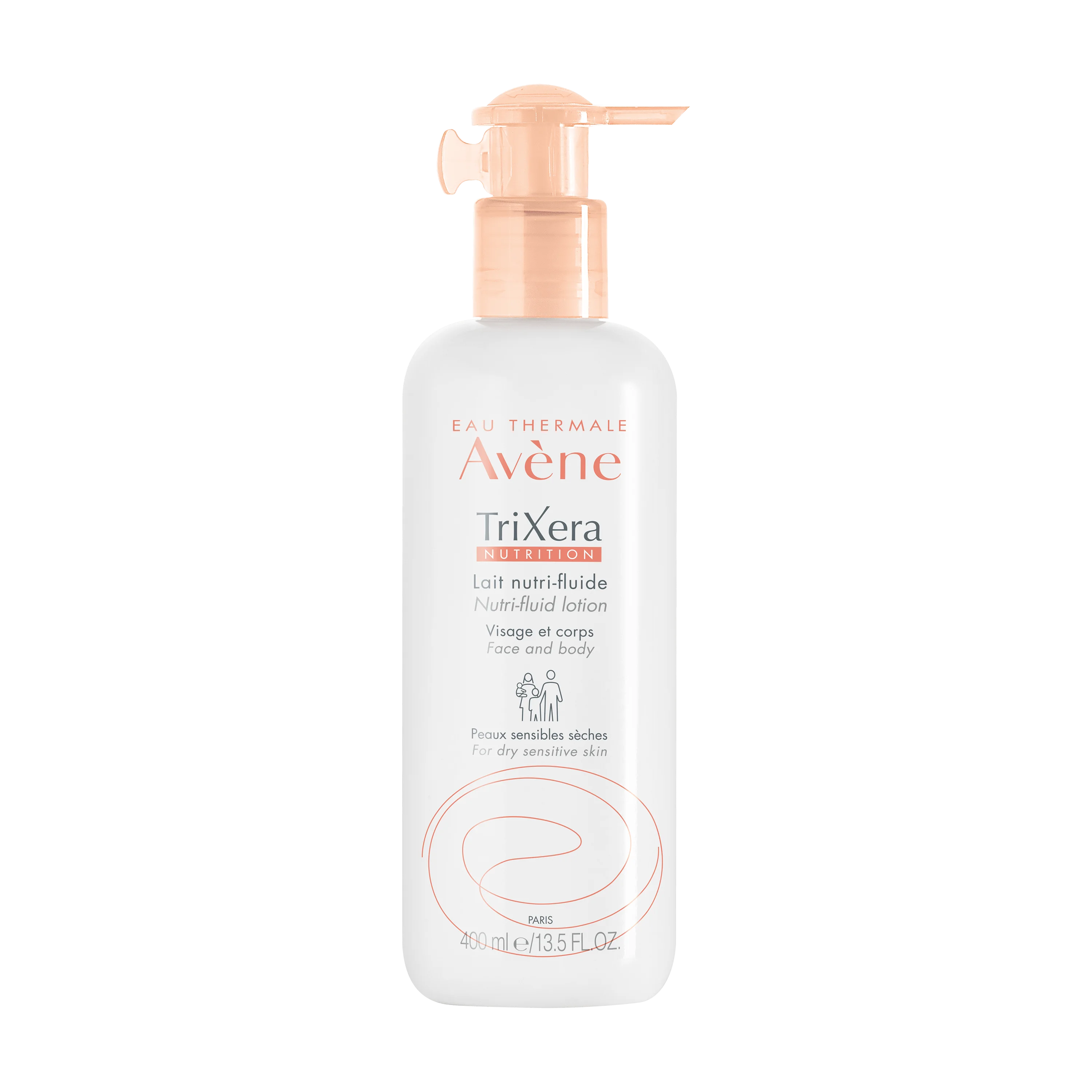 Молочко для тіла Avene (Авен) TriXera Nutrition, 400 мл
