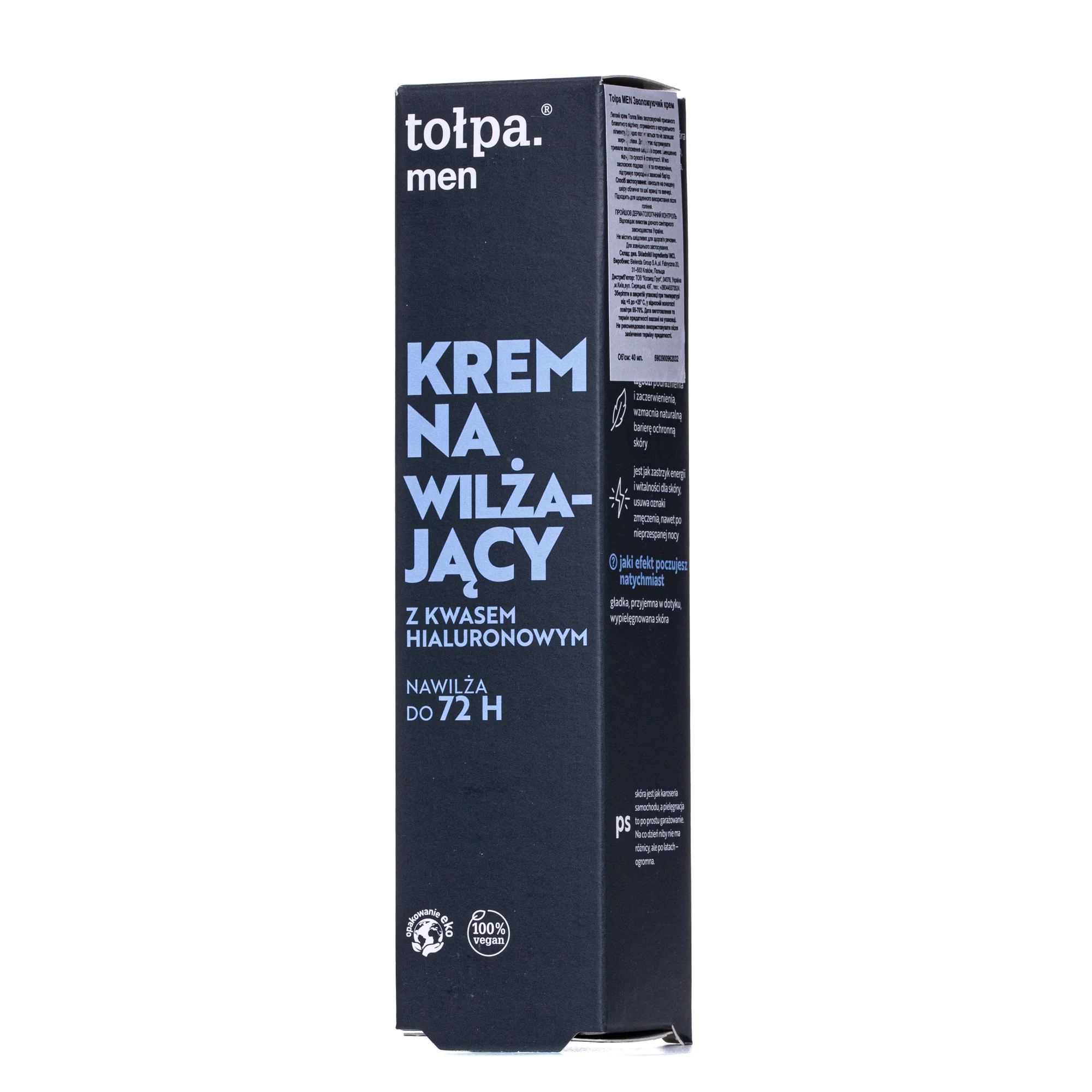 Крем для обличчя Tolpa (Толпа) Men зволожуючий, 40 мл