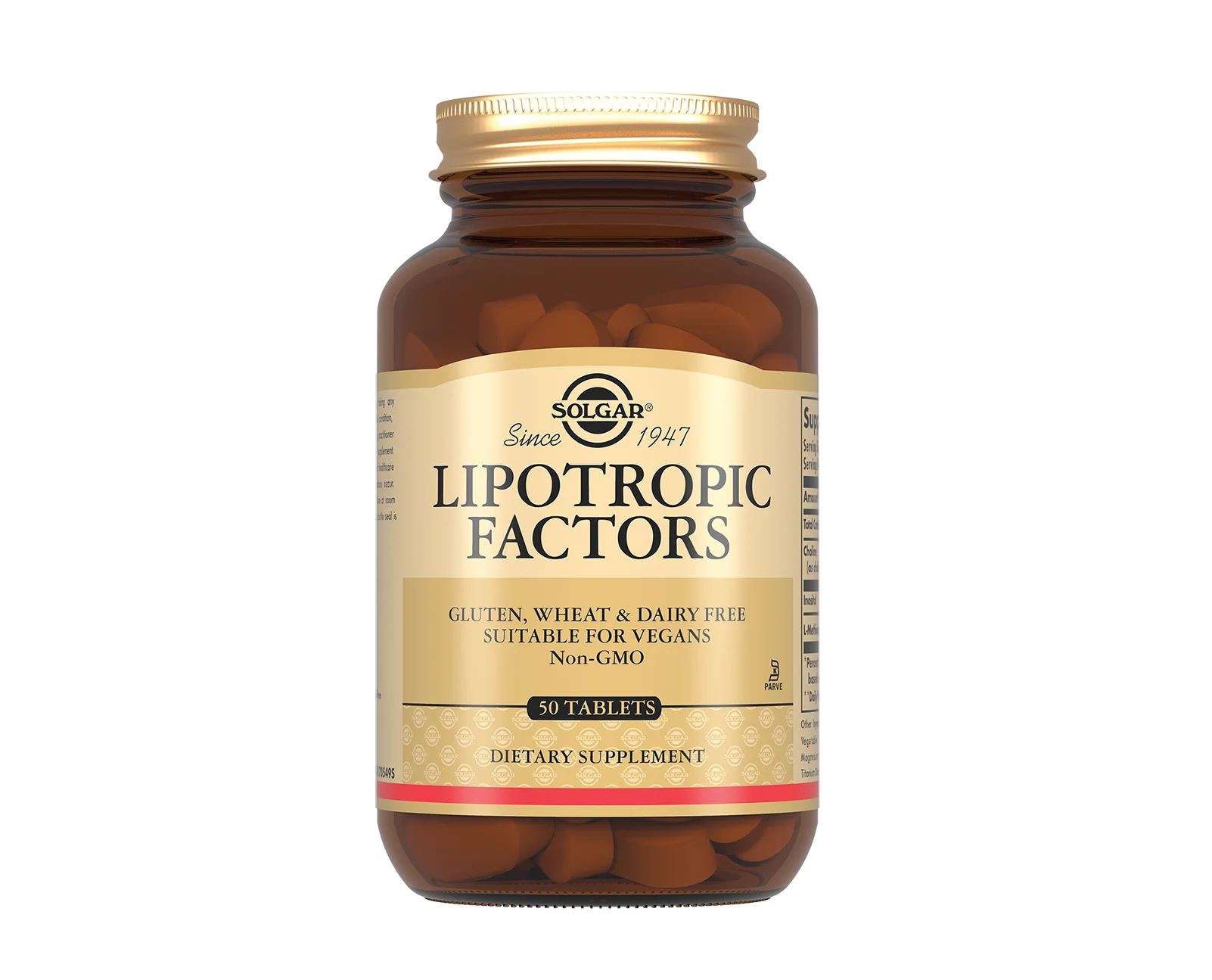 Солгар (Solgar) Ліпотропний фактор (Lipotropic factors) таблетки, 50 шт.