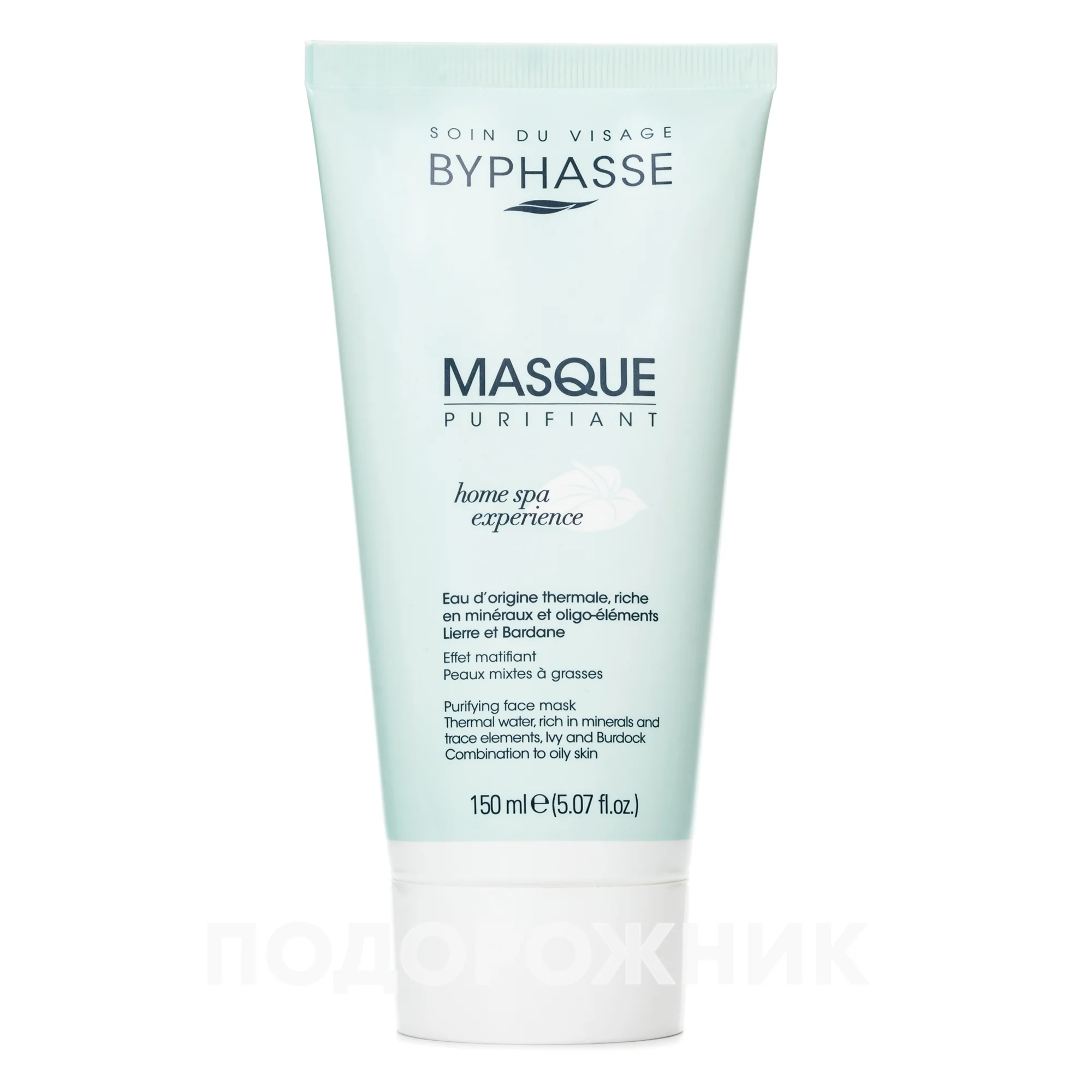 Маска для обличчя Byphasse (Біфас) Home Spa Experience очищуюча для комбінованої та жирної шкіри, 150 мл
