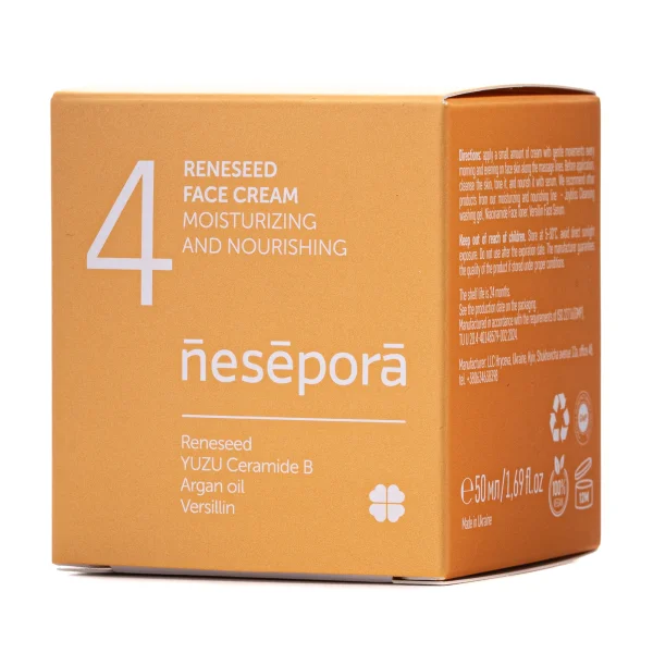 Крем для лица Nesepora (Несепора) Reneseed для увлажнения и питания, 50 мл