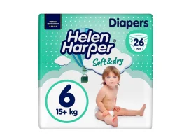Підгузники Helen Harper (Хелен Харпер) Soft & Dry XL 15+кг, 26 шт.