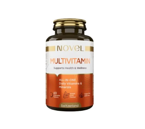 Вітаміни Новель (Novel) Мультивітамін таблетки жувальні, 60 шт.