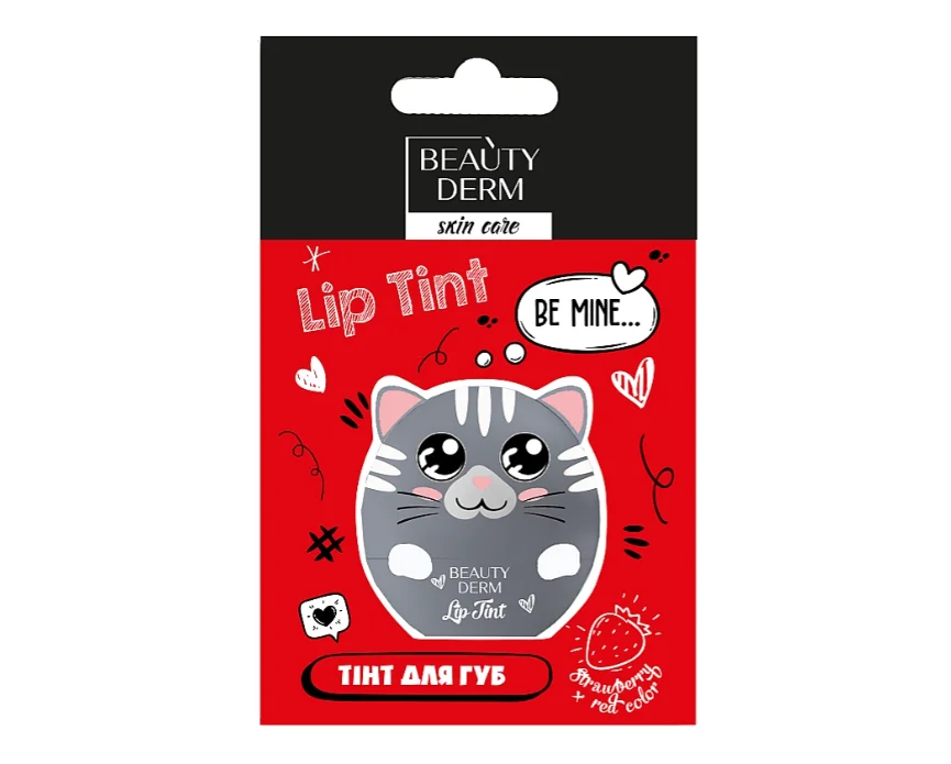 Тінт для губ Beauty Derm (Б’ютіДерм) з олією жожоба та СПФ15, 1 шт.