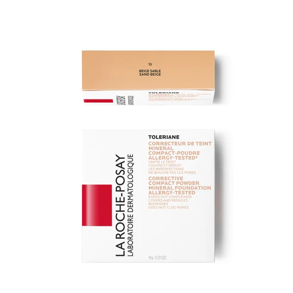 Пудра La Roche-Posay (Ля Рош-Позе) Toleriane Teint Mineral коригуюча, компактна, відтінок 13, 9,5 г