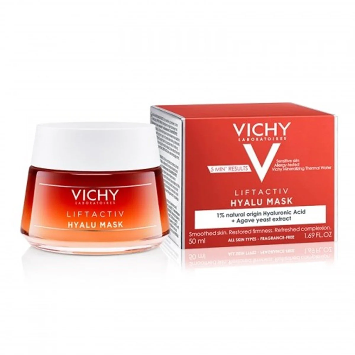 Маска для обличчя Vichy (Віши) LiftActiv експрес з гіалуроновою кислотою, 50 мл