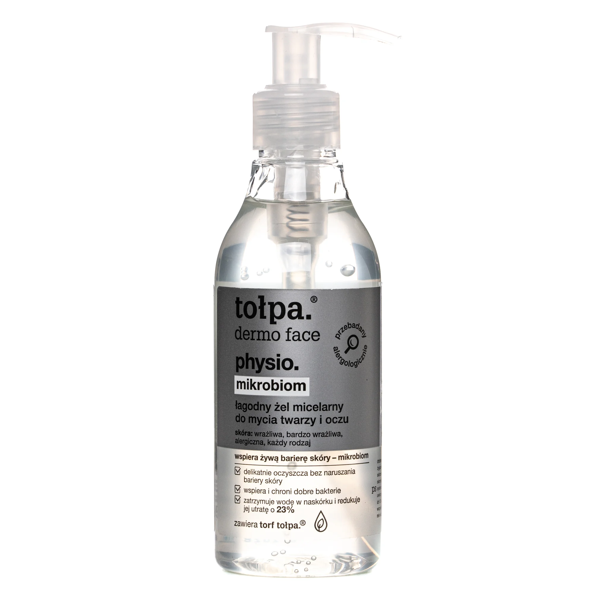 Гель для вмивання Tolpa (Толпа) Dermo Face Physio Mikrobiom для обличчя та очей, 195 мл