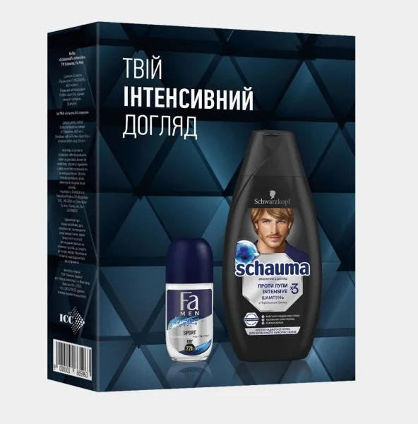 Schauma набір Schauma&Fa Intensive шампунь+дез.
