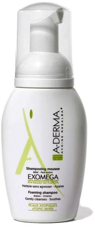 Шампунь-мус А-дерма Екзомега (A-Derma Exomega), 125 мл