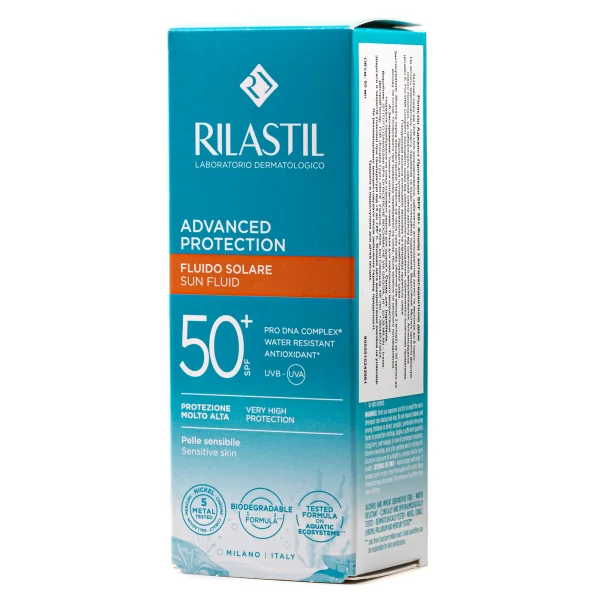 Флюид для тела Rilastil (Риластил) Advanced Protection с антиоксидантным действием SPF50+, 50 мл