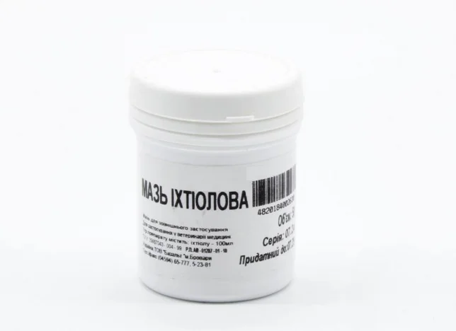 Іхтіолова мазь 10% контейнер, 25 г