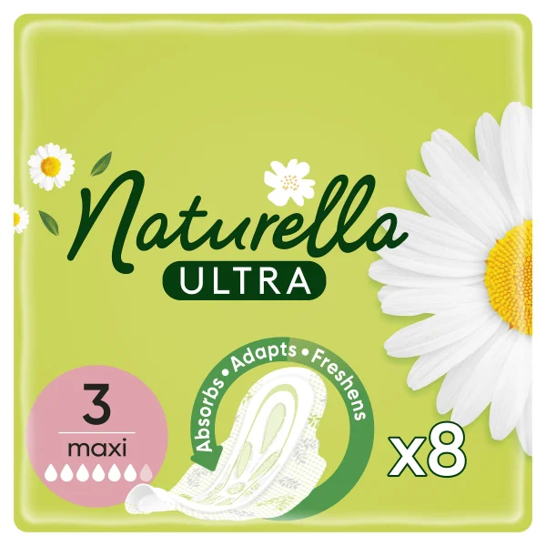 Прокладки Натурелла Ультра Максі (Naturella Ultra Maxi), 8 шт.