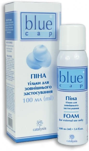Піна для тіла Блу Кеп (Blue Cap) зволожуюча, 100 мл