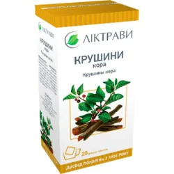 Крушини кора у фільтр-пакетах по 2,5 г, 20 шт.