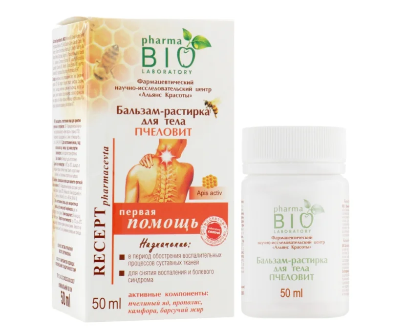 Бальзам для тіла Pharma Bio Laboratory Пчеловіт, 50 мл