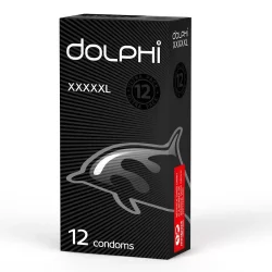 Презервативи Долфі XXXXXL (Dolphi XXXXXL), 12 шт.