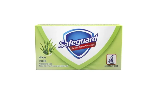 Мило для рук Safeguard (Сейфгард) з алоє, 100 г