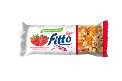 Батончик мюслі Fitto light (Фіто лайт) з ягодами полуниці, 25 г