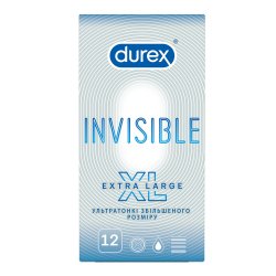 Презервативи Дюрекс Інвізібл (Durex Invisible), 12 шт.: інструкція ...