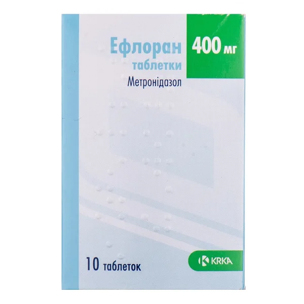 Эфлоран таблетки по 400 мг, 10 шт.