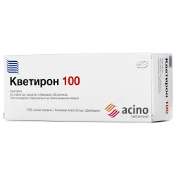 Кветирон таблетки по 100 мг, 60 шт.