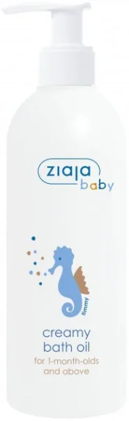 Олія кремова Ziaja (Зая) для ванни дитяча  кремова(16111) від 1 місяця, 300 мл 
